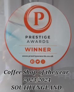 Coffee shop of the year 2034/24 South England